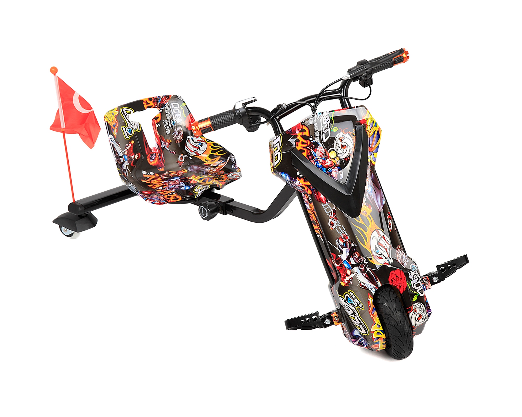 Skull - Hoverway Drift Scooter